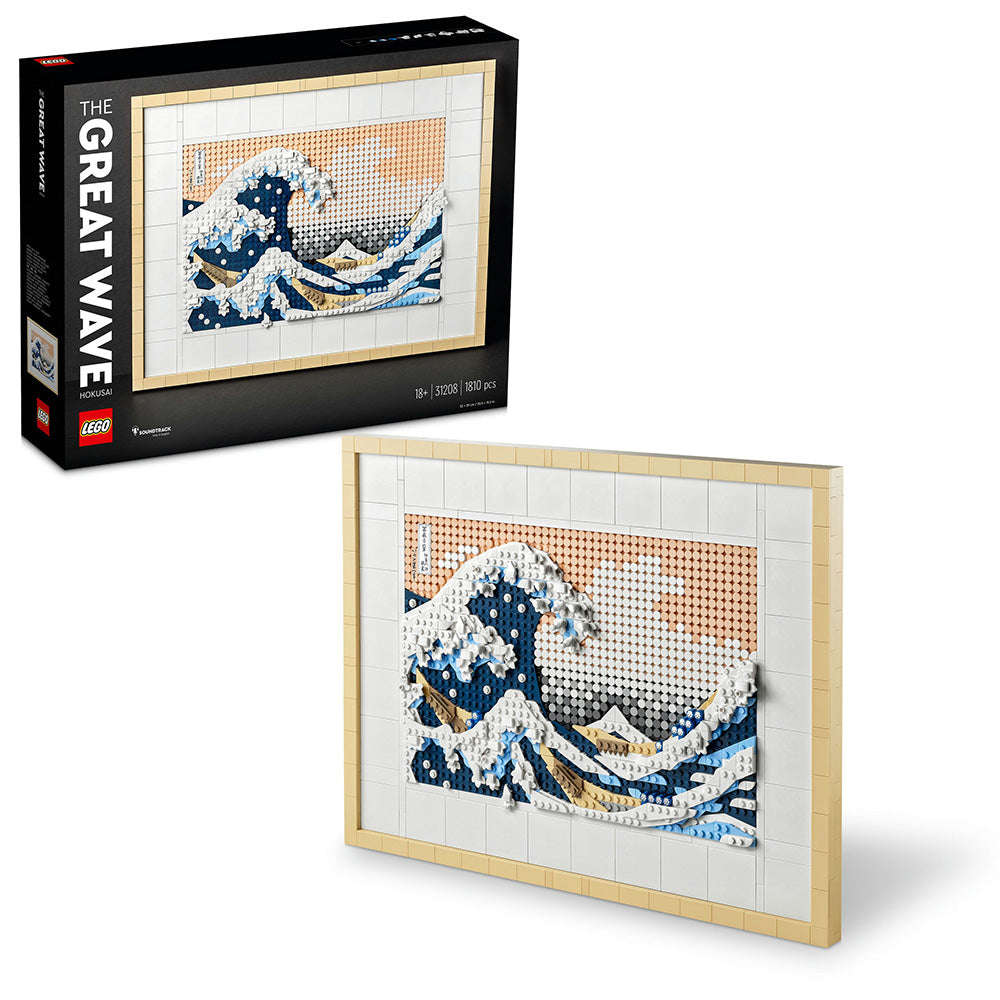 LEGO Art Hokusai  The Great Wave Building Kit 31208