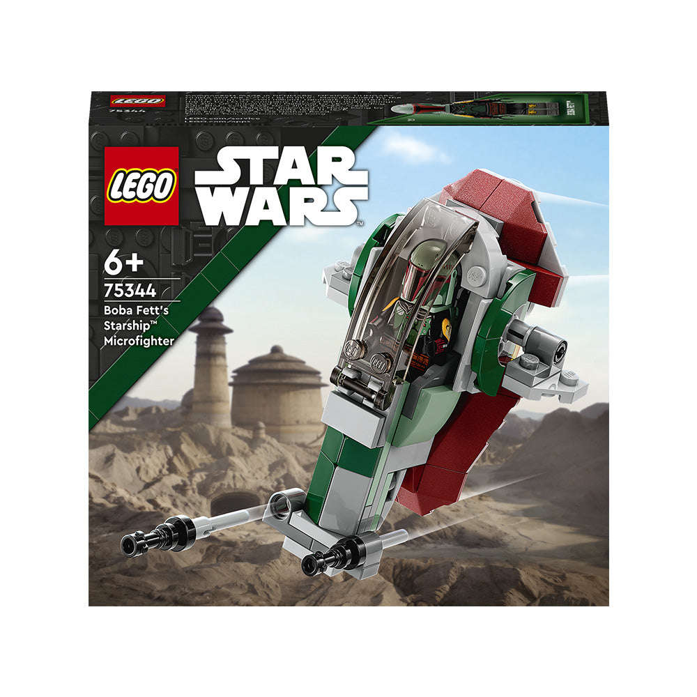 LEGO Star Wars Boba Fett's Starship Microfighter Building Toy Set 75344