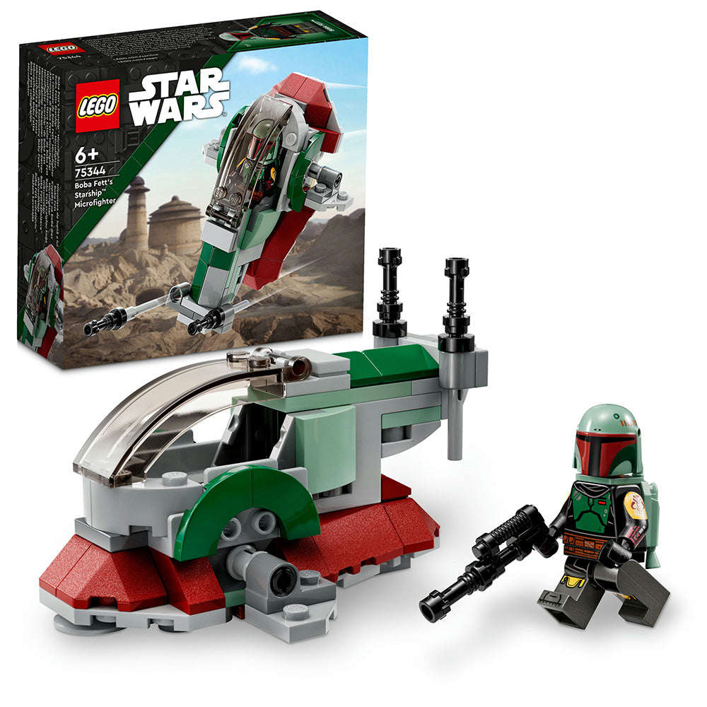 LEGO Star Wars Boba Fett's Starship Microfighter Building Toy Set 75344