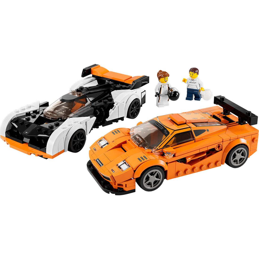 LEGO Speed Champions McLaren Solus GT and McLaren F1 LM Building Toy Set 76918