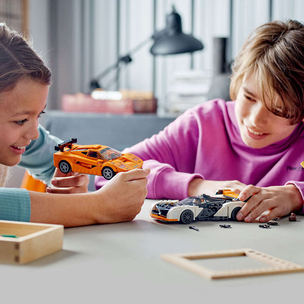 LEGO Speed Champions McLaren Solus GT and McLaren F1 LM Building Toy Set 76918