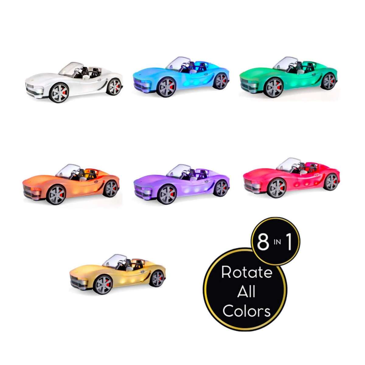 RAINBOW HIGH Convertible Color Change Car