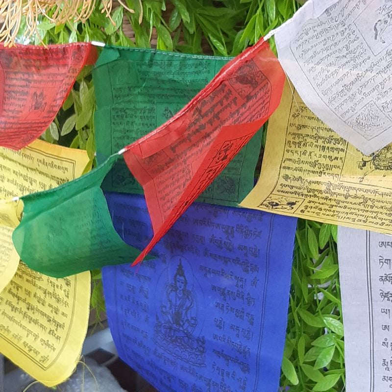 colourful prayer flags - 4.5 meter