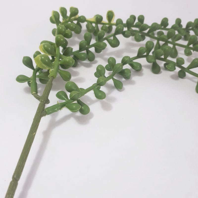 leaf strand - hanging pearls