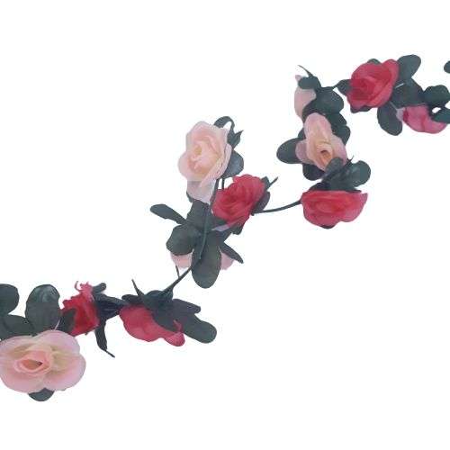 pink mini-rose flower strand