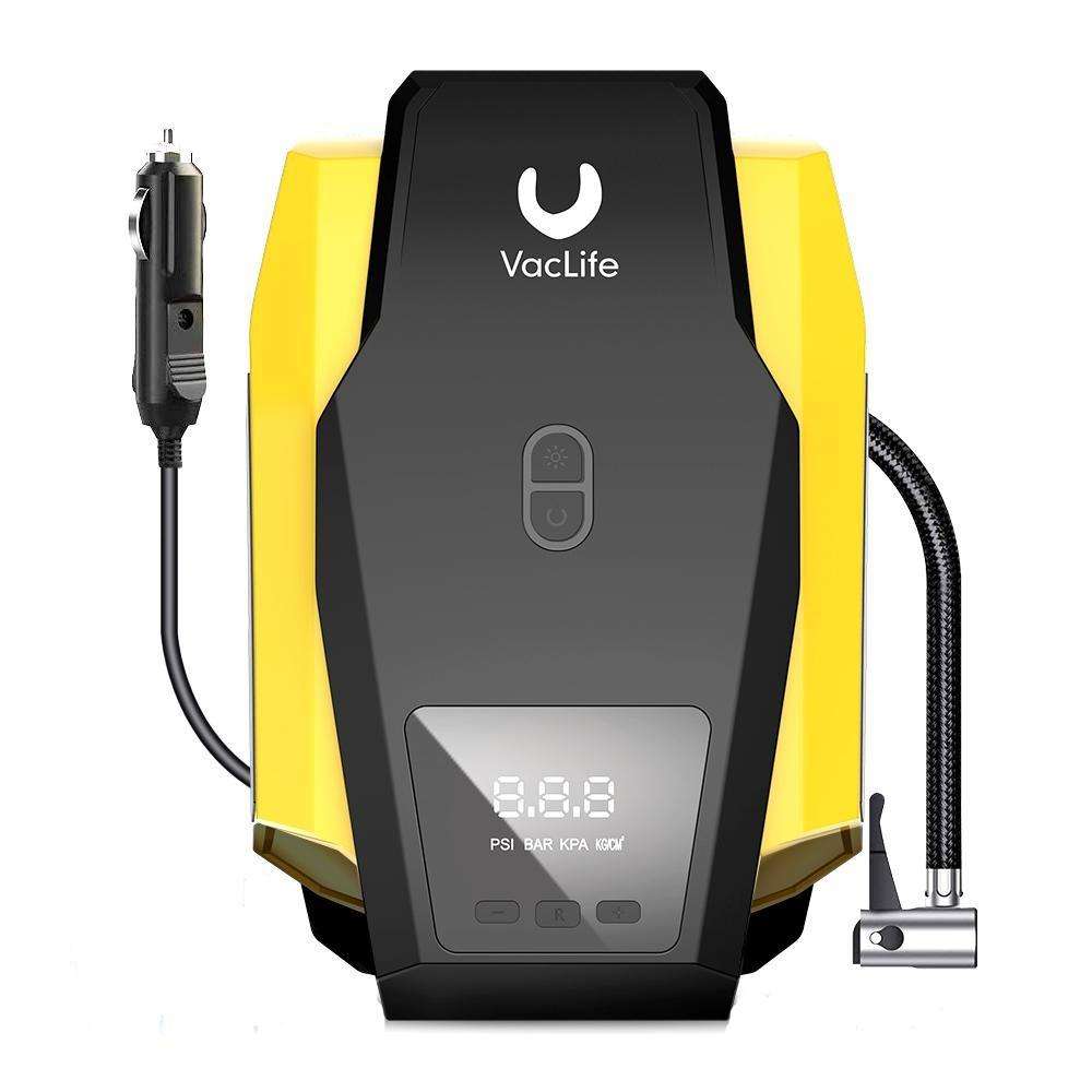 VacLife12V Digital Air Compressor and Tyre Inflator