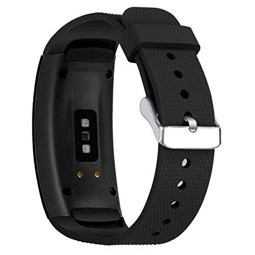 BeYself for Gear Fit2 Pro/Fit2 Strap, Replacement Soft Silicone Accessories Wristband for Samsung...