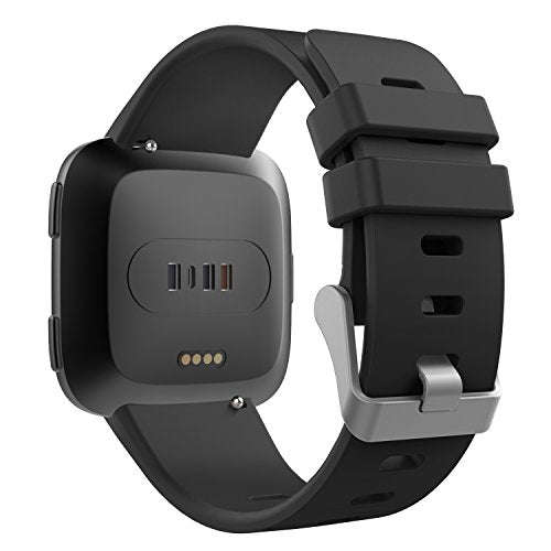 Band for Fitbit Versa Watch, Premium Soft Silicone Watch Band Replacement Strap Band Bracelet for...