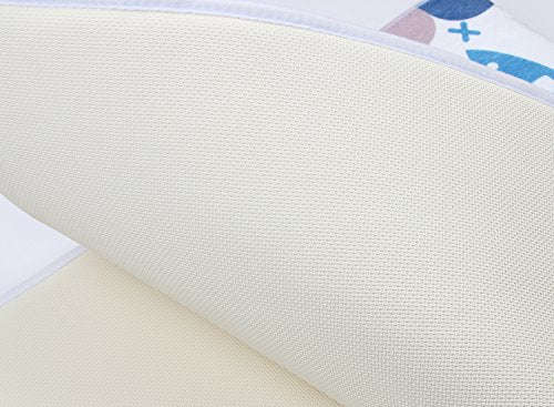 Borlans Washable Kitchen Floor Rug Non-slip Runner Bath Mat Morden Fish Pattern Carpet Abosrbent ...