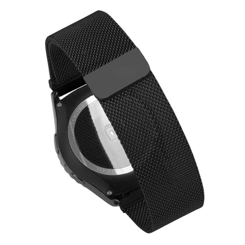 Samsung Galaxy 20mm Stainless Steel Watch Band For Samsung Galaxy Gear S2 Classic - Black