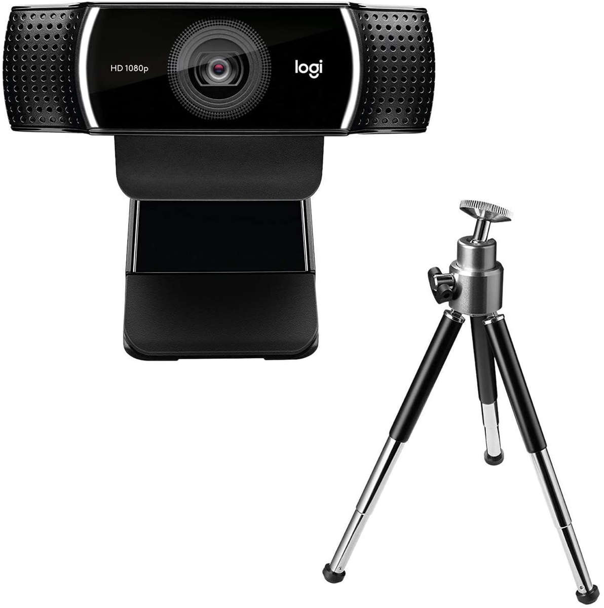 Logitech C922 Pro Stream Webcam 1080P Camera for HD Video Streaming & Recording 720P at 60Fps