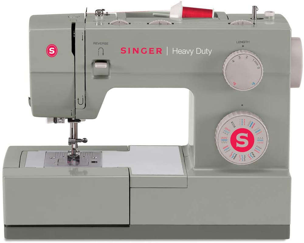 SINGER | Heavy Duty 4423 Sewing Machine with 110 Stitch Applications, Metal Frame, Built-In Needle T