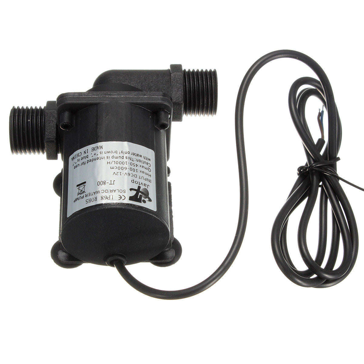 DC12V 5M 800L/H Ultra Quiet Brushless Motor Submersible Pool Water Pump