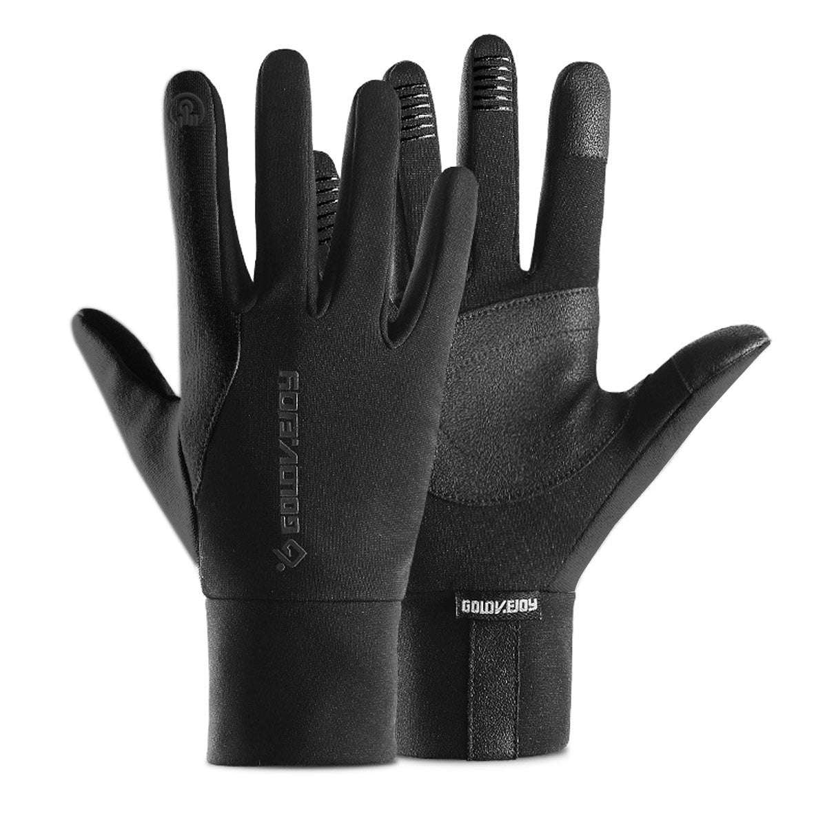 Touch Screen Gloves Motorcycle Scooter Waterproof Winter Bike Fleece Lined