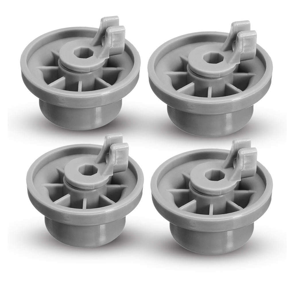 4pcs Dish Washer Wheel Roller Lower Rack Basket Wheel Roller for Bosch