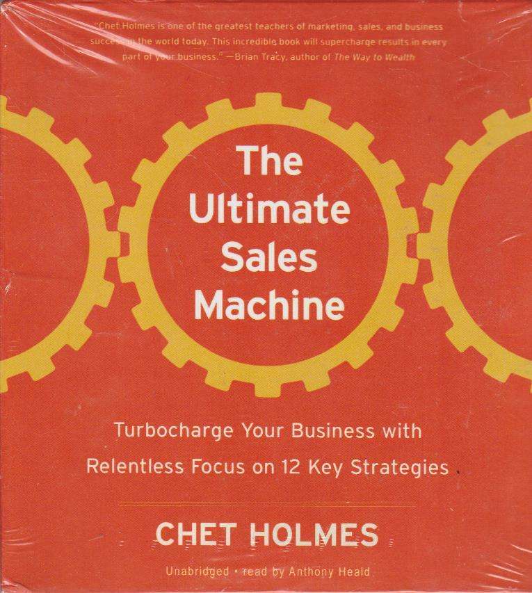 The Ultimate Sales Machine - Chet Holmes (Audiobook - CD)