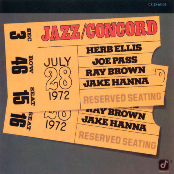 Joe Pass, Ray Brown, Jake Hanna, Herb Ellis - Jazz/Concord