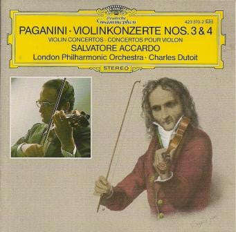 Paganini, Salvatore Accardo, London Philharmonic Orchestra, Charles Dutoit - Violinkonzerte Nos. ...