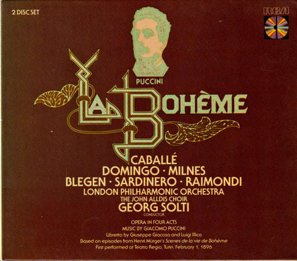 Puccini, Caballe, Domingo, Milnes, Blegen, Sardinero, Raimondi, London Philharmonic Orchestra, Th...