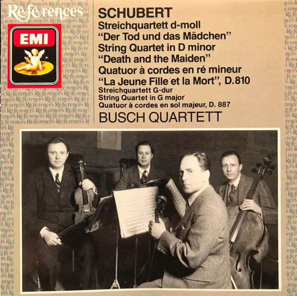 Schubert - Busch Quartett - String Quartet In D Minor "Death And The Maiden", D. 810 / String Qua...