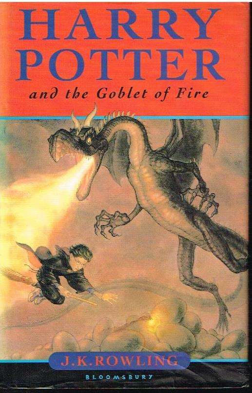 Harry Potter and the Goblet of Fire (first edition with error)