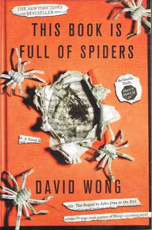 This book is full of spiders David Wong