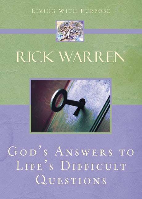 God's Answers to Life's Difficult Questions Richard Warren