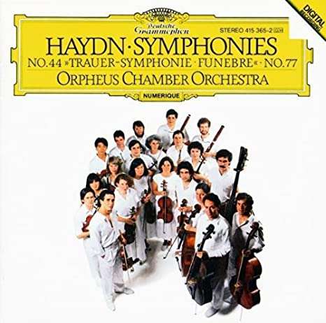 Haydn - Orpheus Chamber Orchestra - Symphonies No. 44 "Trauer-Symphonie" * No. 77
