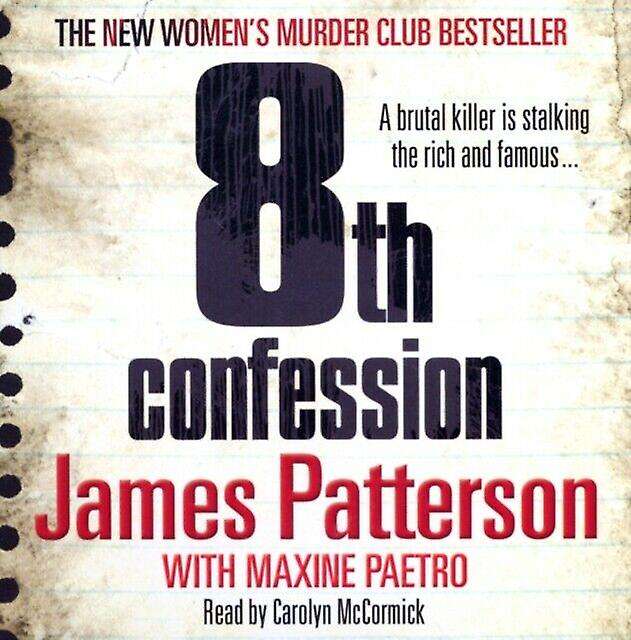 8th Confession - James Patterson (Audiobook - CD, read by Carolyn McCormick)
