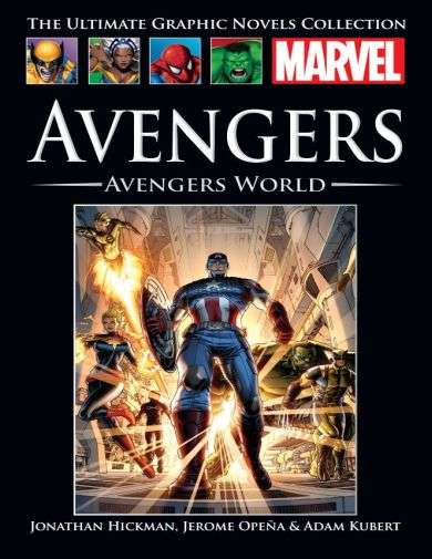 Marvel The ultimate graphic novels collection Avengers Avengers World 86