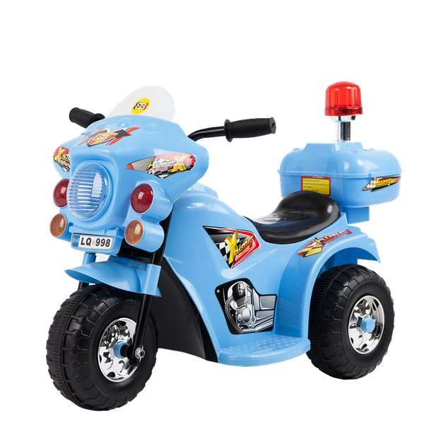Jeronimo -  Siren Police Bike - Blue (Free Shipping)