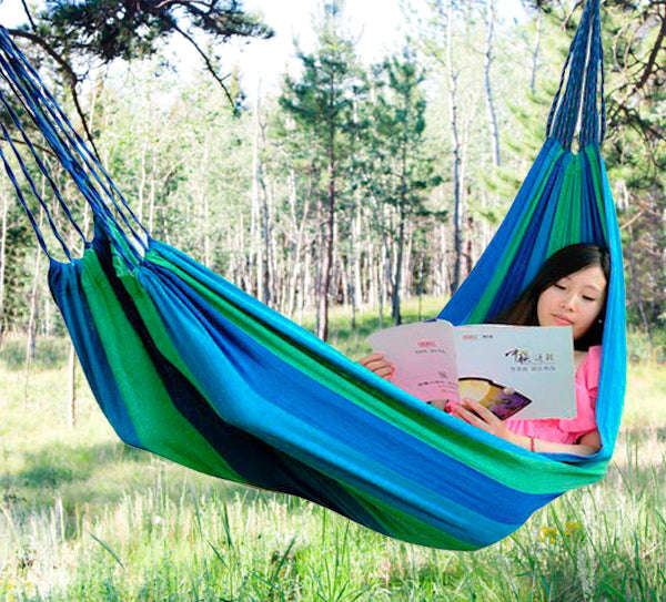 Element - Hammock Bed Single - Blue/Green (Free Shipping)