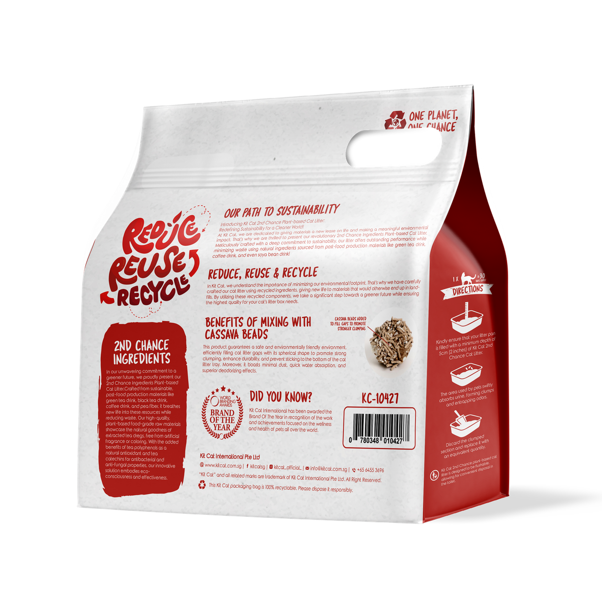 Kit Cat 2nd Chance Cat Litter 2.5kg