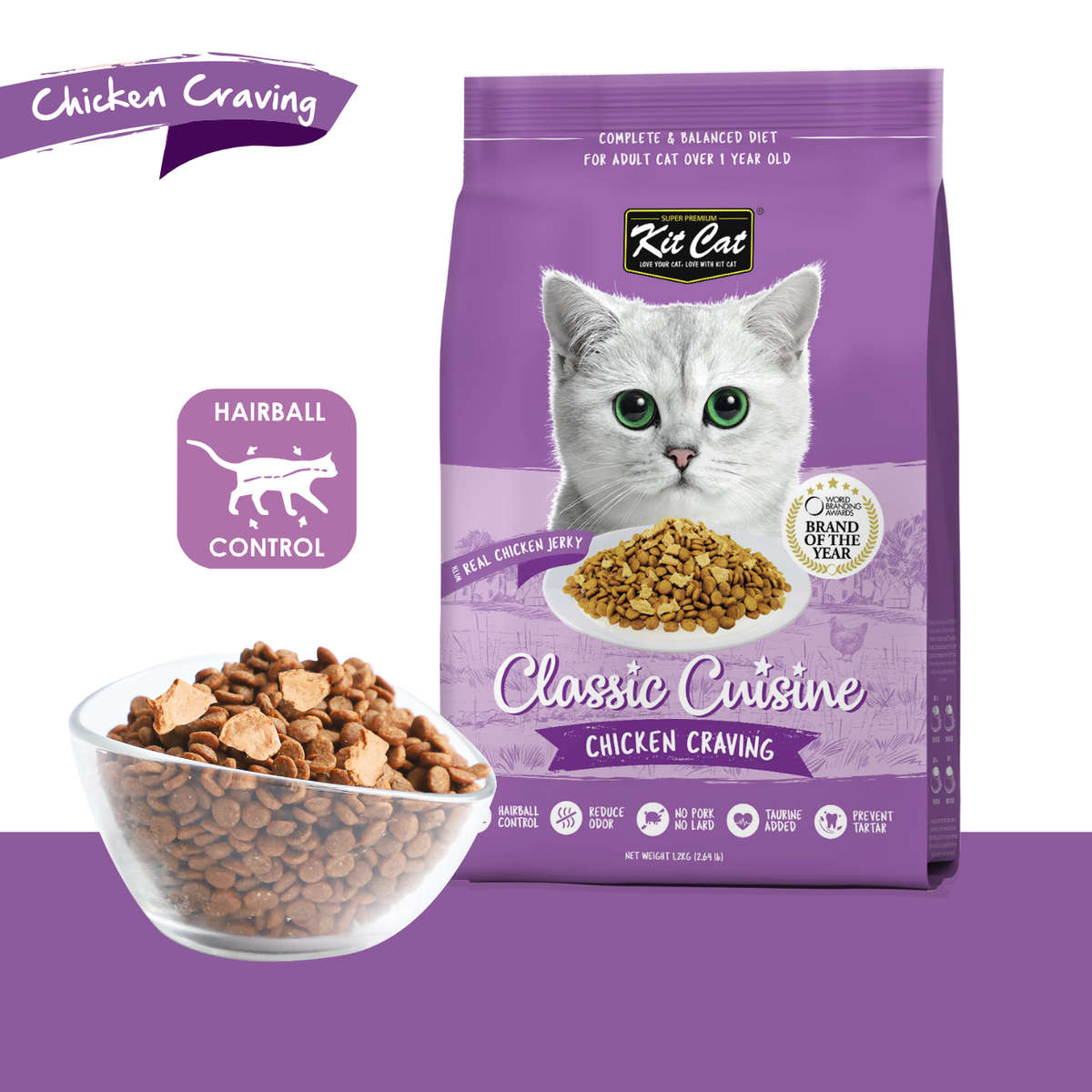 Classic Cuisine - Chicken Cravings (Hairball Control)