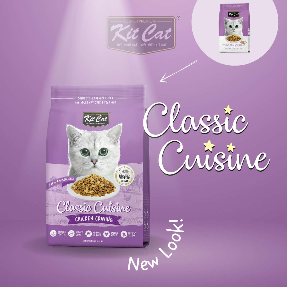 Classic Cuisine - Chicken Cravings (Hairball Control)