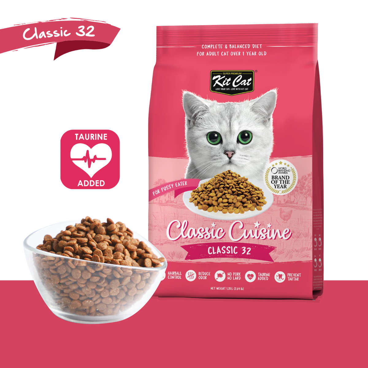 Classic Cuisine - Classic 32 (Taurine Added)