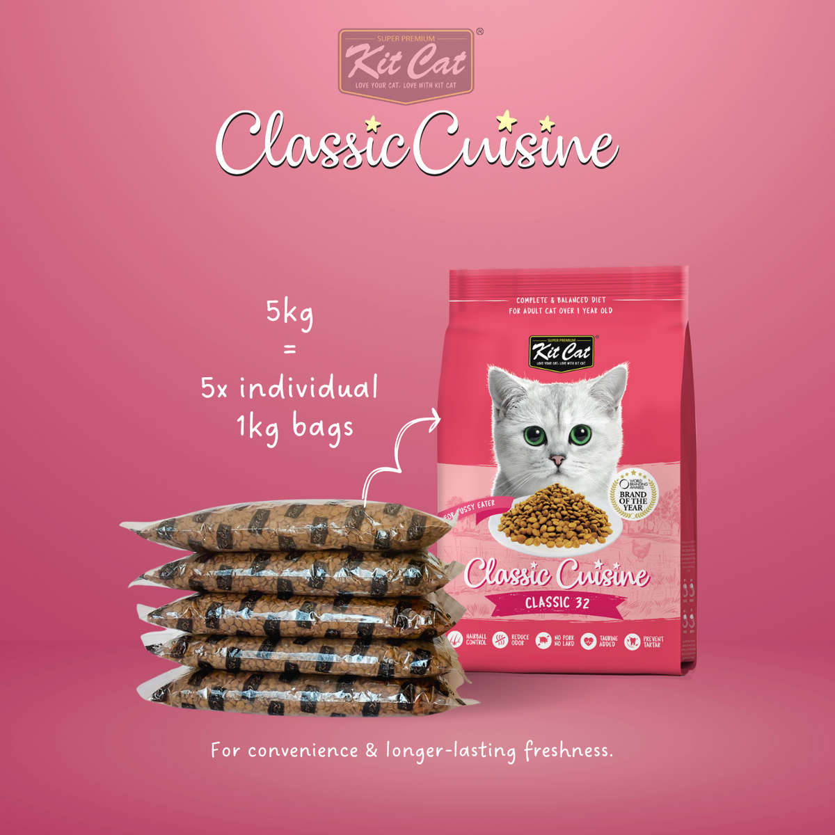 Classic Cuisine - Classic 32 (Taurine Added)