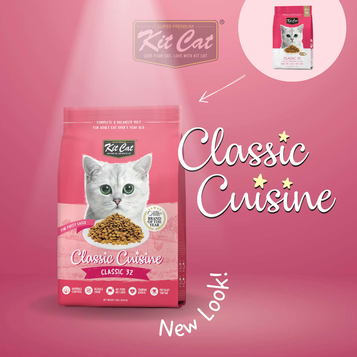 Classic Cuisine - Classic 32 (Taurine Added)