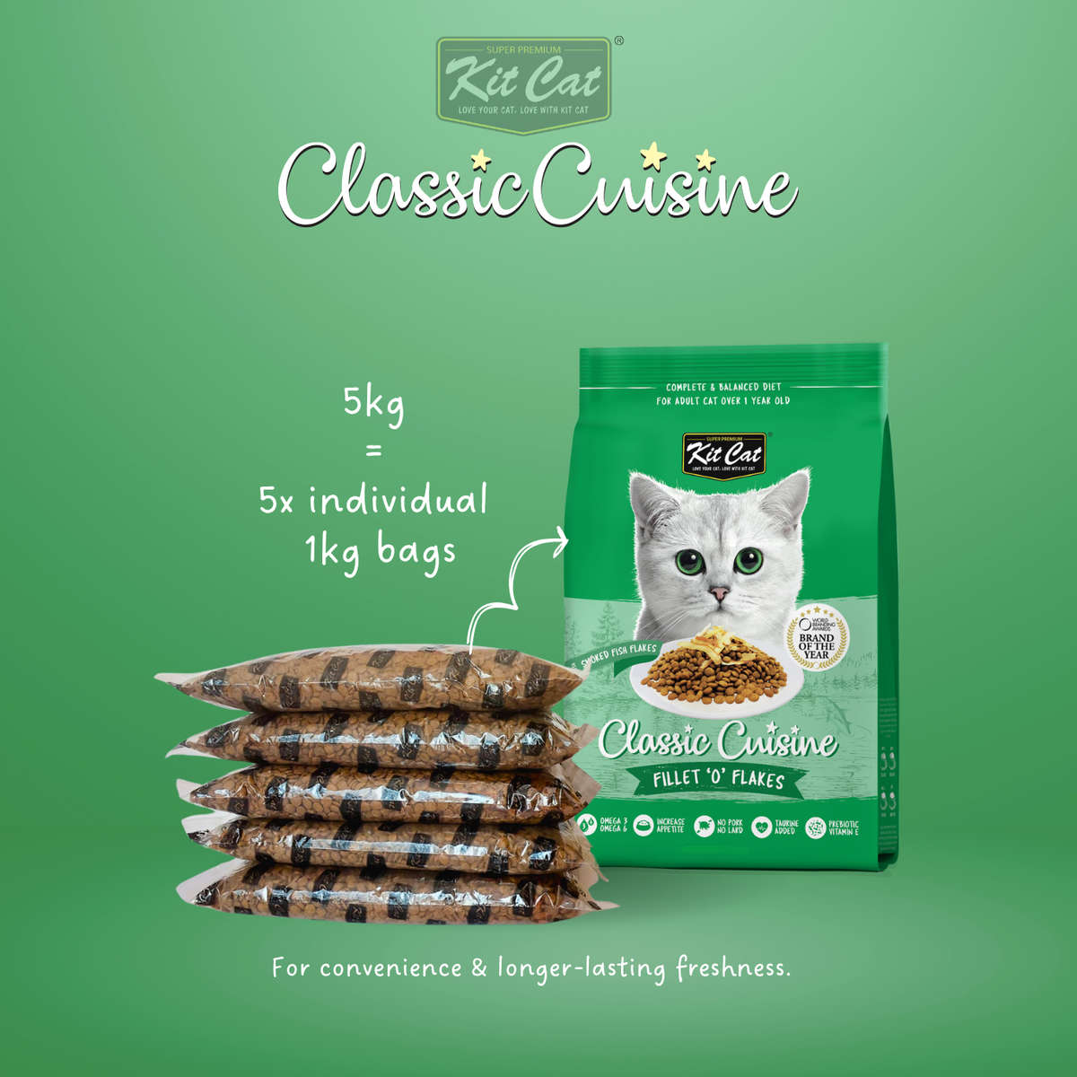 Classic Cuisine - Fillet O' Flakes (Increase Appetite)