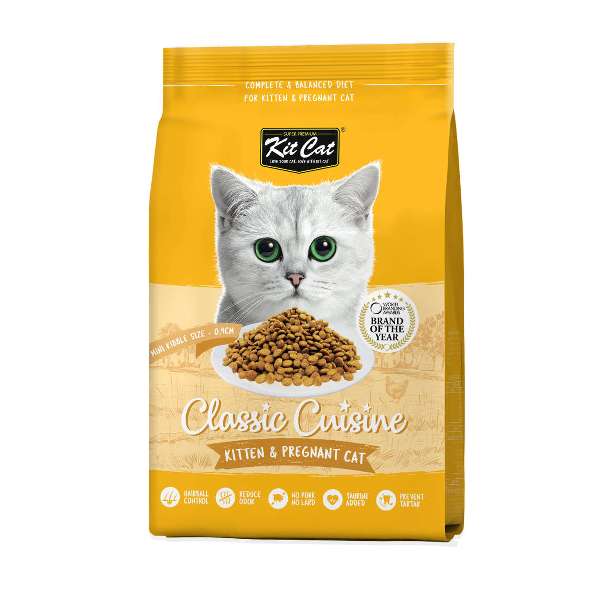Classic Cuisine - Kitten & Pregnant Cat (Healthy Growth) + FREE 2x Kitten Mousse