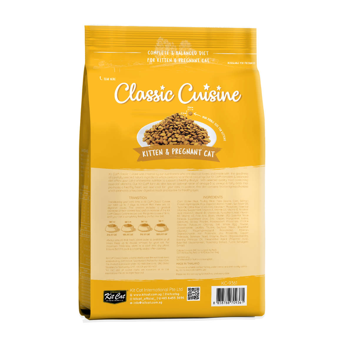 Classic Cuisine - Kitten & Pregnant Cat (Healthy Growth) + FREE 2x Kitten Mousse