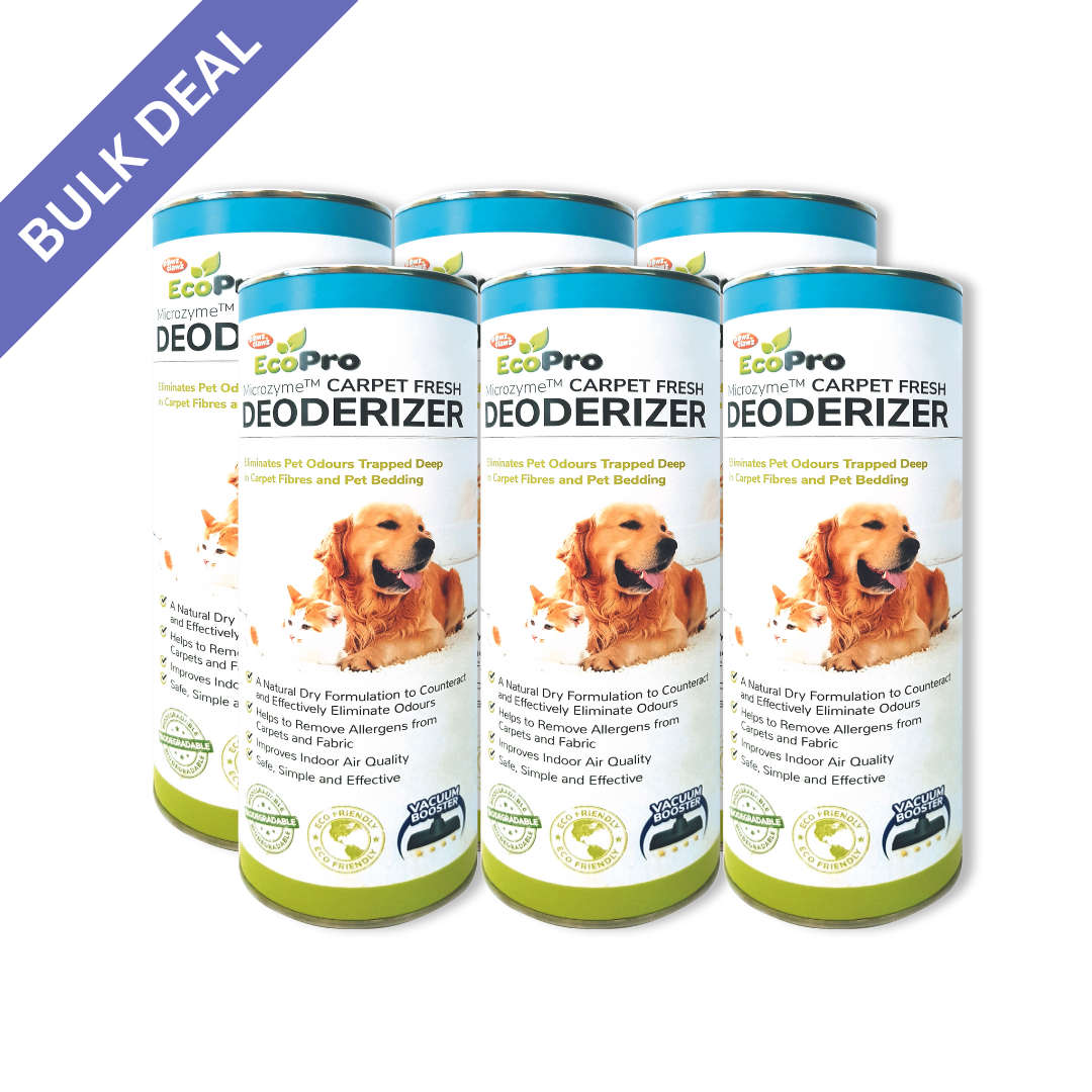 EcoPro Microzyme Carpet Fresh Deodorizer (500g x 6)
