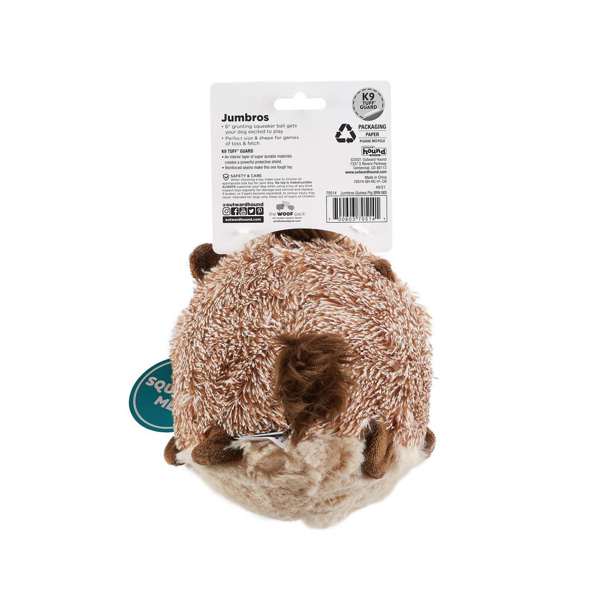 Outward Hound Jumbros Guinea Pig