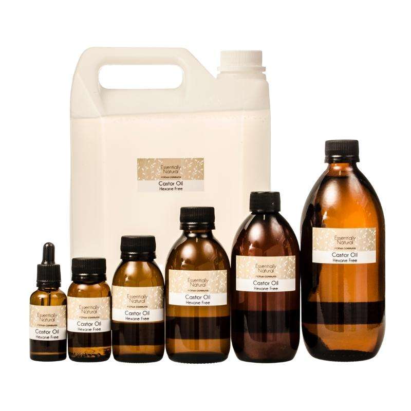Essentially Natural Castor Oil - Cold Pressed - 200ml