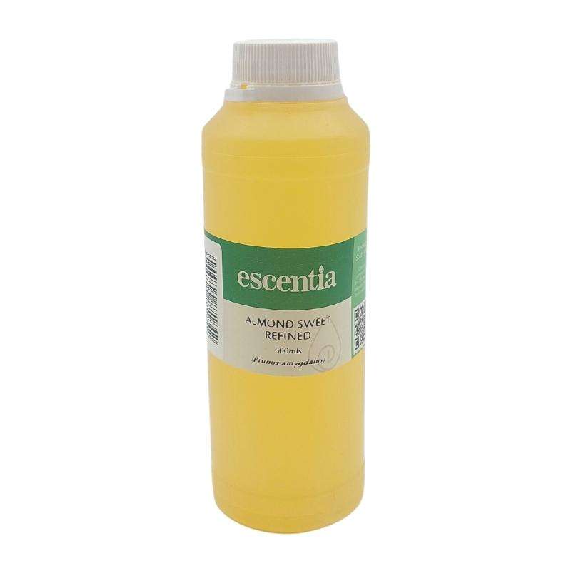 Escentia Sweet Almond Oil - Refined - 500ml