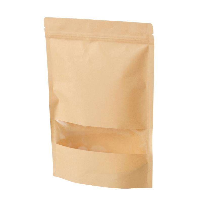 Resealable Paper Pouches - 180x260mm