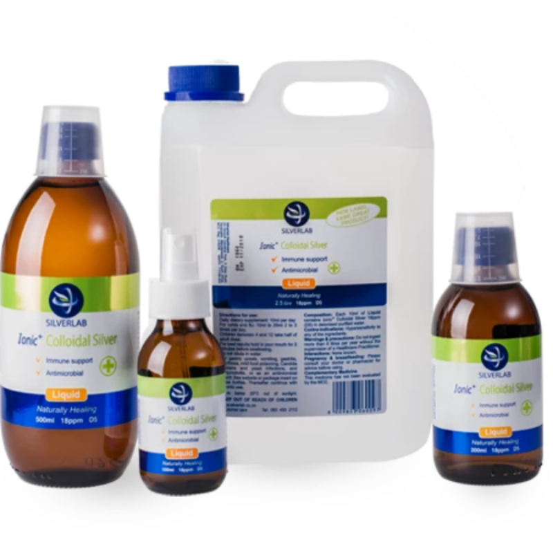 SilverLab Colloidal Silver Liquid - 2.5L