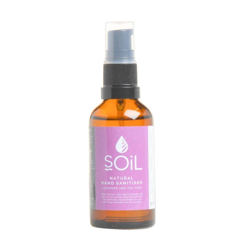 Soil Organic Lavender and Tea Tree Sanitiser