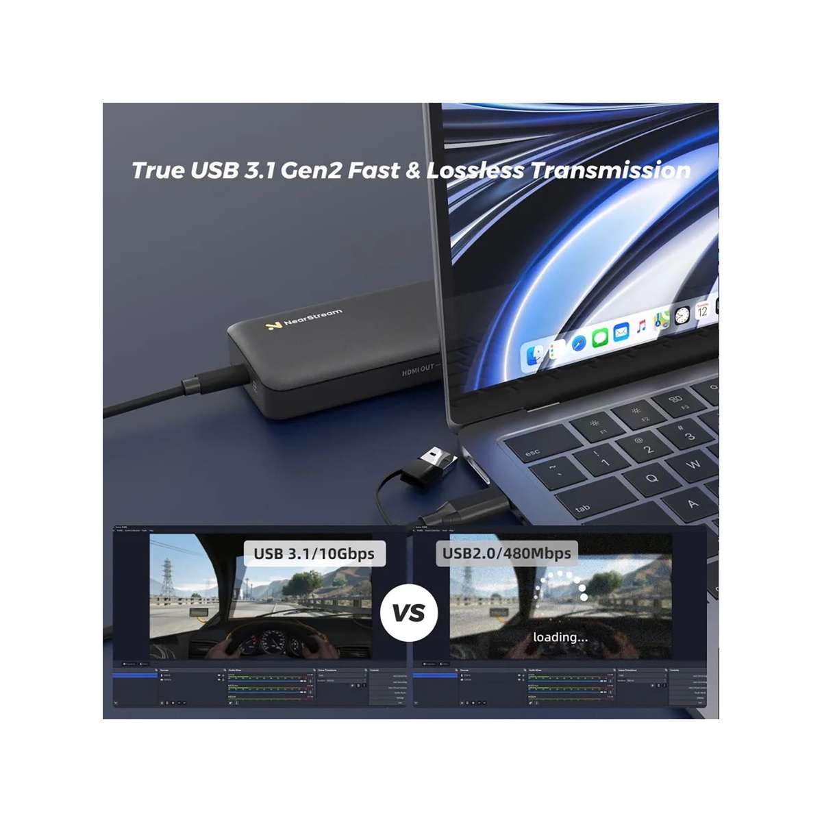NearStream CCD30 4K Premium Ultra Low Latency Capture Card