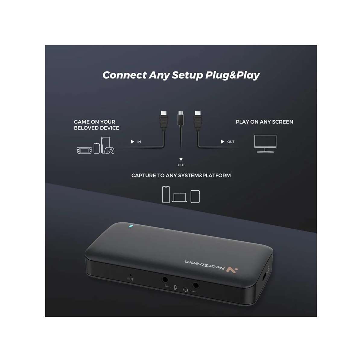 NearStream CCD30 4K Premium Ultra Low Latency Capture Card